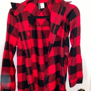 H&M buffalo long flannel
